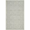 Safavieh Cambridge Hand Tufted Small Rectangle Rugs, Silver and Ivory - 3 x 5 ft. CAM123D-3